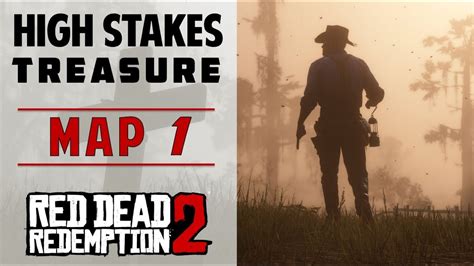 Location of High Stakes Treasure Map 1 & Solution .